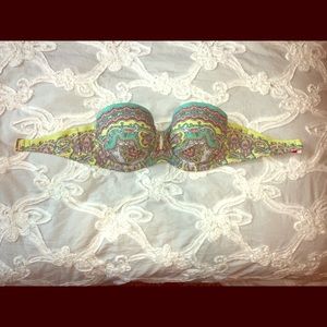 Victorias Secret Bandeau Swim Top - 34DD